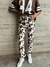 Pantalon Gabardina estampa Vaca - comprar online
