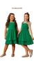 Vestido Infantil Menina Gabriela verde - comprar online