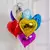 globo corazon metalizado p/helio