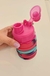 termo botella plegable silicona plegable con tapa - comprar online