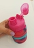 termo botella plegable silicona plegable con tapa