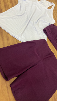 Conjunto roxo escuro - comprar online