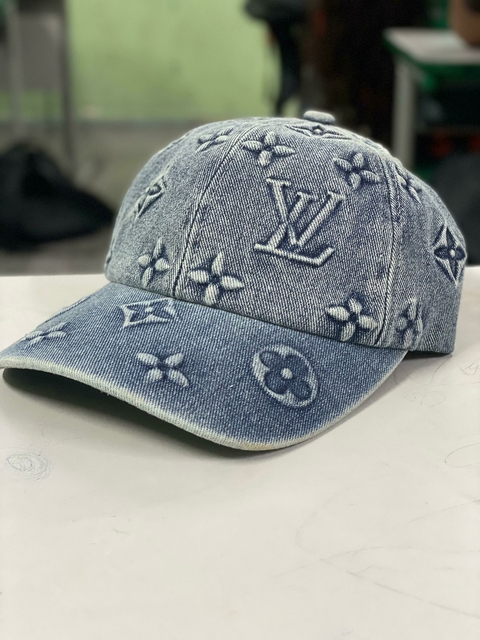 BONÉ LV JEANS CINZA - comprar online