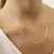 Colar choker corações 50 cm