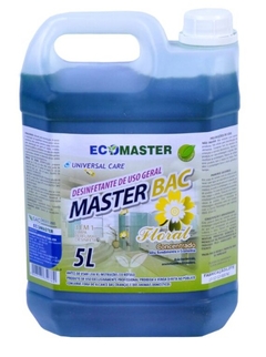 MASTER BAC FLORAL 5 LTS - DESINFETANTE DE USO GERAL
