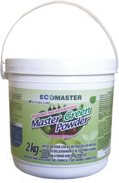 MASTER GREEN POWDER 2 KG - DESINFETANTE EM PÓ PARA HORTIFRUTÍCOLAS