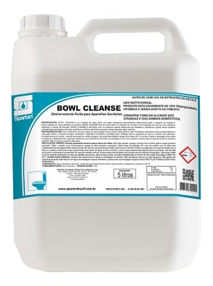 BOWL CLEANSE - DESINCRUSTANTE BACTERICIDA 5 LITROS