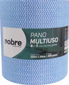 PANO MULTIUSO SLIM 28CM X 300MT AZUL NOBRE
