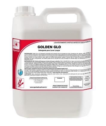 GOLDEN GLO - DETERGENTE PARA LAVAR LOUÇAS 5 LITROS