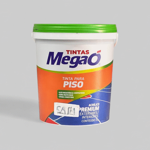 TINTA ACR PISO 3L - AZUL MEGAO