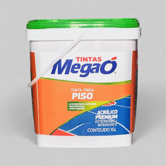 TINTA ACR PISO 15L - AMARELO SEG - MEGAO