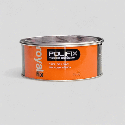 MASSA POLIESTER 750G - ROYAL - LARANJA