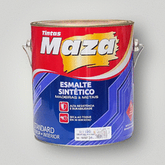 MAZA ESMALTE SINT BRANCO FOSCO 3,6L