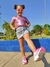 Tênis Barbie Cadarço Rosa/Pink - Tex Kids