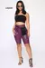 Imagen de Womens Sexy Shiny Capris PU Leather Capri Pants Joggers Women Slim Fit High Waist Solid Shorts Bodycon Short Pants HOT