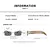 Vintage Steampunk Rimless Men's Sunglasses 2021 New Fashion Luxury Brand Rectangle Sun Glasses For Male Gafas De Sol Hombre