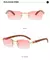 Vintage Steampunk Rimless Men's Sunglasses 2021 New Fashion Luxury Brand Rectangle Sun Glasses For Male Gafas De Sol Hombre en internet