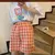 Shorts Women Loose High Quality Summer Fashion Short Trousers Simple Plaid Pattern Casual Chic Classic Ins Bottoms All-match New - tienda en línea