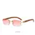 Vintage Steampunk Rimless Men's Sunglasses 2021 New Fashion Luxury Brand Rectangle Sun Glasses For Male Gafas De Sol Hombre - tienda en línea