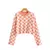 MINDYGOO High Quality Custom Logo Factory New Women Loose Knit Sweater Checkerboard Check - MenPer Store