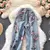 Flowers Print Jeans Women Vintage High Waist Denim Long Pants 2023 Fashion Autumn Casual Wide Leg Full Length Denim Trousers - comprar en línea