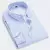 Imagen de 2023 Winter Fleece Thickened Warm Men Striped Shirts Slim Fit Long Sleeves Korean Style Solid Color Casual Dress Shirts Z157