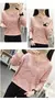 2024 Autumn Fashion Hollow Out Jumpers Female Clothing Casual V-Neck All-match Solid Color Korean Loose Knitted Sweaters E130
