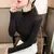 24140 ? pure color lace stitching hedge render unlined upper garment [1369] 22 - MenPer Store