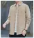2024 Men's Long-sleeved Cargo Shirts Cotton Loose Casual Shirt Coats High Quality Handsome Shirt Jacket Men Retro Versatile Tops