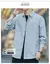 2024 Men's Long-sleeved Cargo Shirts Cotton Loose Casual Shirt Coats High Quality Handsome Shirt Jacket Men Retro Versatile Tops - comprar en línea