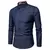 Imagen de Hot Selling Men's Casual Shirts in Spring and Autumn Pocket Patchwork Cotton Slim Fit Long Sleeved Denim Shirts