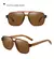 CHFEKUMEET Polarized Sunglasses Square Retro Handmade Bamboo Wood Glasses Legs Men's Eyeglasses Sun Glasses Driving Eyewear - MenPer Store