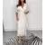 Women Sexy Long Sleeve V Neck High Waist Corset Evening Dress Sequins Lace Embroidery Wedding Cocktail Floor Length Dress - MenPer Store
