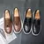 Flat Leather Shoes Men Yuppie Business Shoes For Men Slip On Loafers Formal Leather Casual Mens Dress Shoes - MenPer Store
