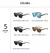 CHFEKUMEET Polarized Sunglasses Square Retro Handmade Bamboo Wood Glasses Legs Men's Eyeglasses Sun Glasses Driving Eyewear - comprar en línea