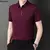 Fashion New Men's Summer Ice Silk Short Sleeve Shirts Solid Slim Business Casual Shirts Men Comfy Elastic Cardigan Social Blouse en internet