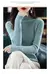 Half High Collar Solid Sweater Women's Pullover Slim Knit Bottoming Shirt Autumn Winter Long Sleeves Casual FemaleTops New YL24 - tienda en línea