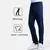 Men Fast Dry Stretch Pants Ice Silk Trousers Solid Color Mid-Waist Loose Breathable Straight-Leg Casu Men Clothing - comprar en línea