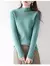 Women's Knitted Half High Collar Solid Color Sweaters Long Sleeve Autumn Winter Slim Casual Fashion Clothing Top 2024 New YL12 en internet