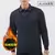 New 2024 Men's Autumn Winter Fake Two Piece Warm Shirts Sweater Thicker Fleece Lapel Knitted Warm Pullovers Tops Men Shirts Top - comprar en línea