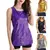 2024 Sexy Women Ladies Sequined Bling Shiny Tank Tops Sleeveless T Shirts Camis Blouse Vest Bottom Sling Top Multicolor