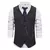 New Cross-border Herringbone Single-breasted Waistcoat for Men's Suit Clip