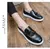 Imagen de Flat Leather Shoes Men Yuppie Business Shoes For Men Slip On Loafers Formal Leather Casual Mens Dress Shoes