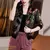 New Summer Chiffon Lace Print Jacket Women Long Sleeve Loose Bomber Jacket Lady Tops Female Baseball Jacket Coats Clothes Z662 - tienda en línea