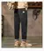 Add Fleece Cargo Jeans Men Y2k Pants Teachwear Autumn Winter Korean Pants Casual Japanese Denim Trousers - MenPer Store