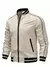 Retro American Style Baseball Jacket Men's 2024 Spring and Autumn Outdoor Fishing Bomber Jacket Winter Wear Jacket Jacket - MenPer Store