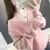 Fashion V-Neck Knitting Solid Color All-match Korean Sweater Women's Clothing 2023 Autumn New Loose Casual Pullovers Sweet Tops - tienda en línea