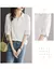 Spring Summer Fashion Solid Color White Blouse Women New Short Sleeve Polo Collar Office Casual Lady Pullover Chiffon Shirt N259 - comprar en línea