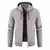 New Casual Jacket for Men Sweater Cardigan Slim Solid Stand Collar Zipper Spring Winter Thick Warm Male Clothing - MenPer Store
