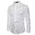 Men's Shirt Hand-made Three-dimensional Feather Fabric Feature Lapel Long Sleeve T-shirt en internet
